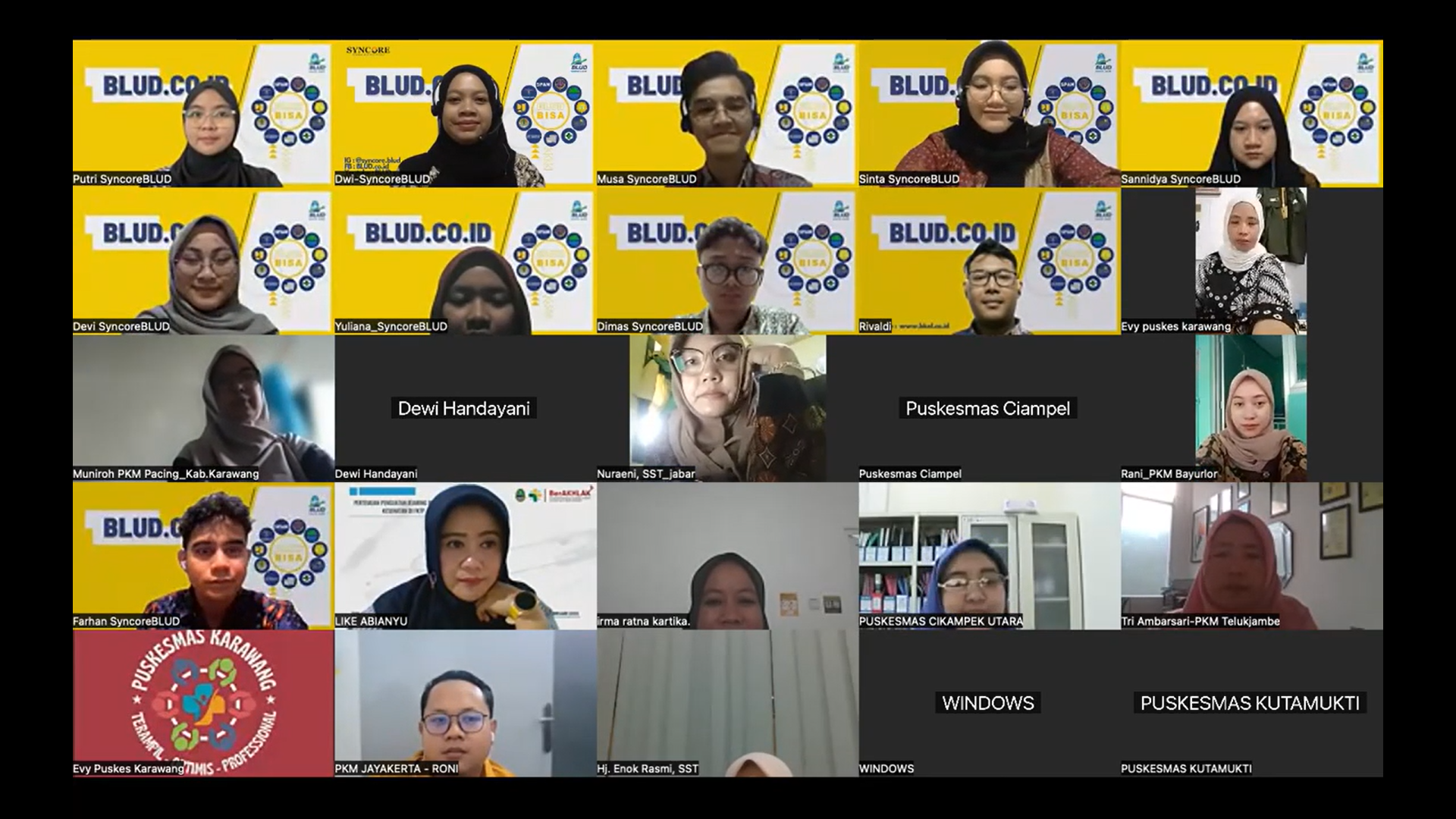 Pendampingan Laporan Kinerja BLUD Puskesmas Karawang Bersama Syncore Indonesia