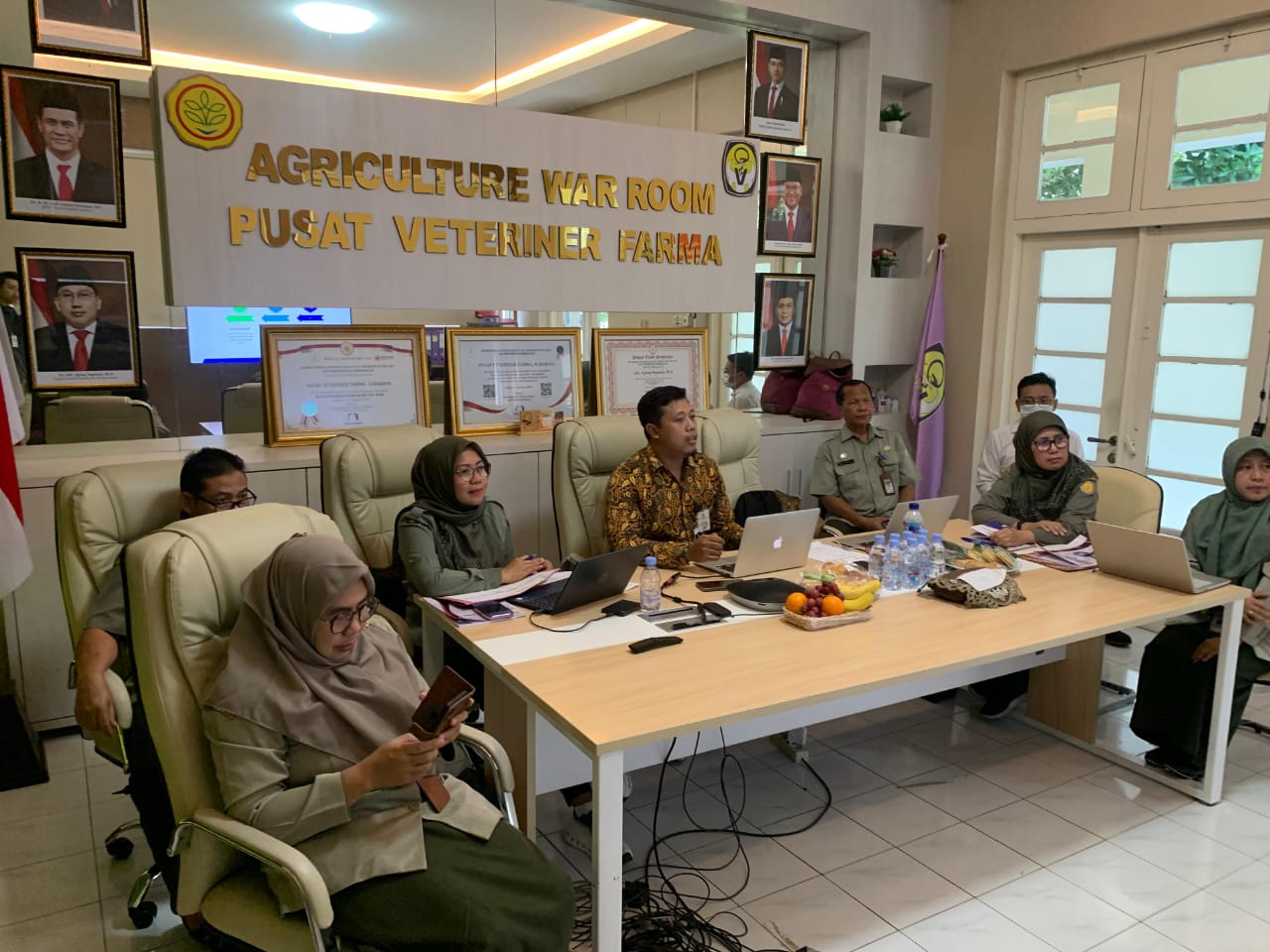 Pusvetma Surabaya Mengkaji Kelayakan Aset BLU Bersama Syncore Indonesi