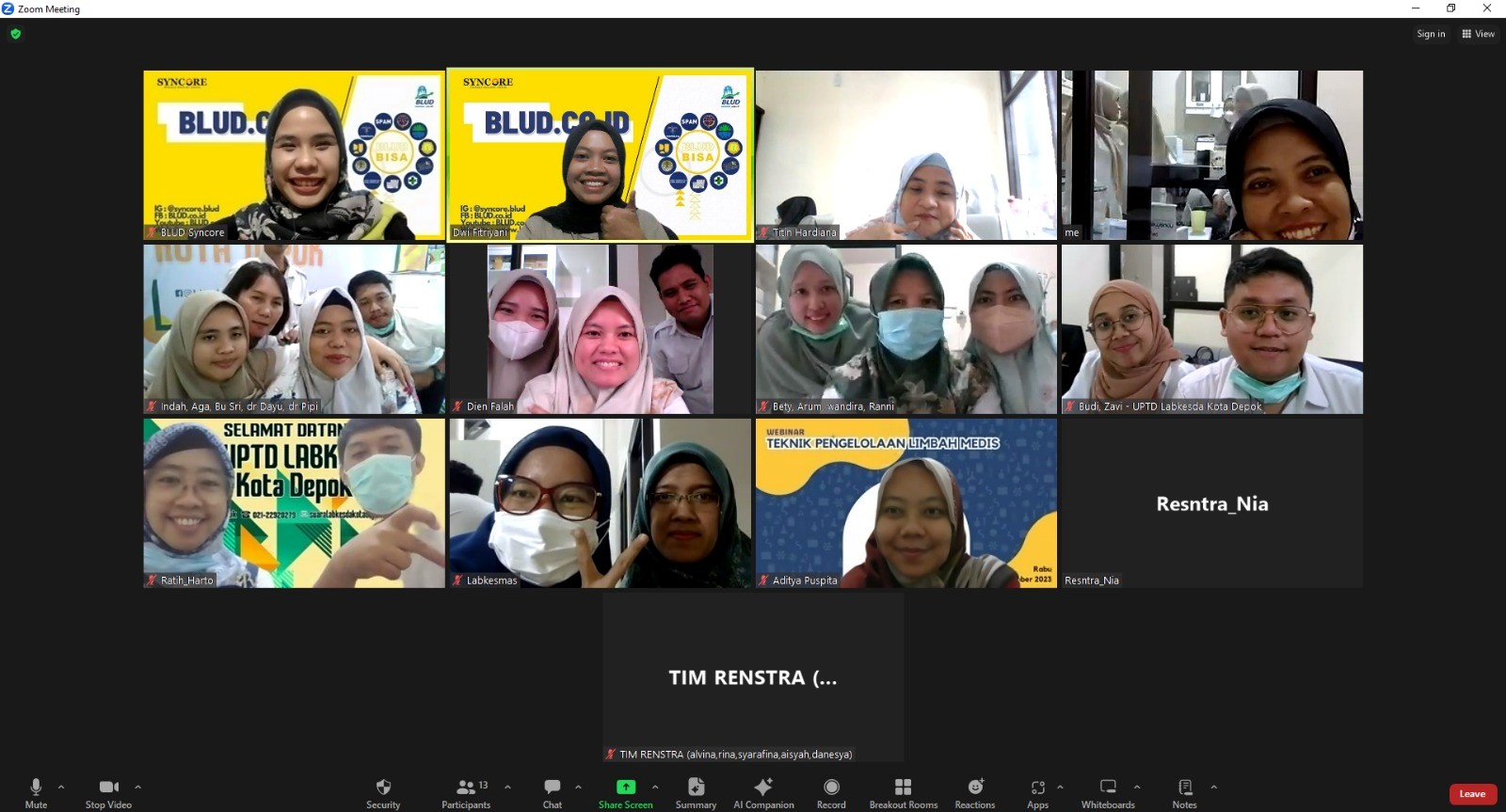 Proses Penyusunan Dokumen Administratif UPTD Labkesda Kota Depok