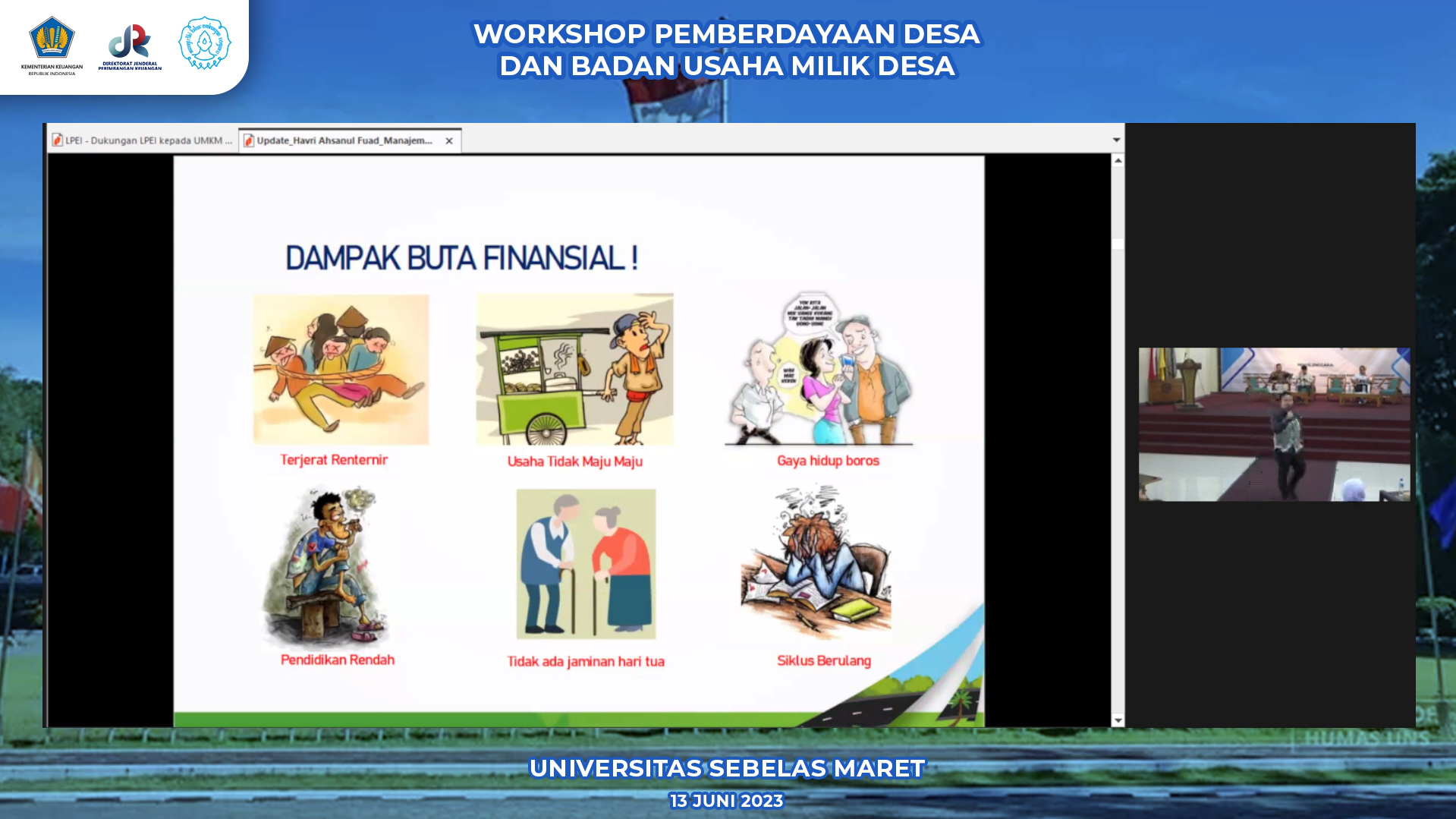Kemenkeu Gelar Workshop Pemberdayaan BUM Desa di UNS