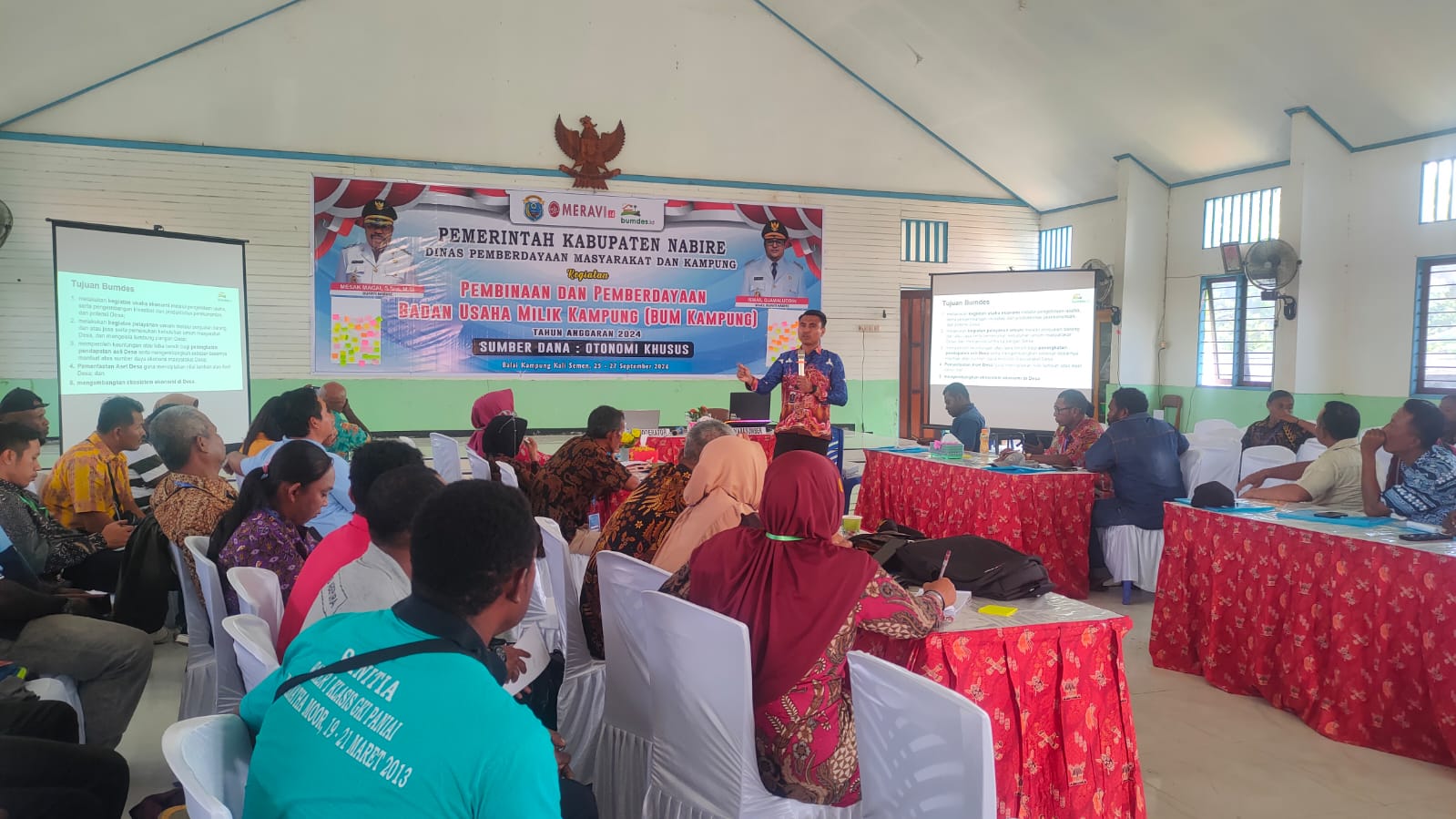 Syncore Indonesia Dorong Kelembagaan, Bisnis, dan Tata Kelola Keuangan BUM Desa Nabire